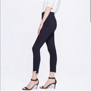 MOTHER stunner zip ankle step fray in not guilty.